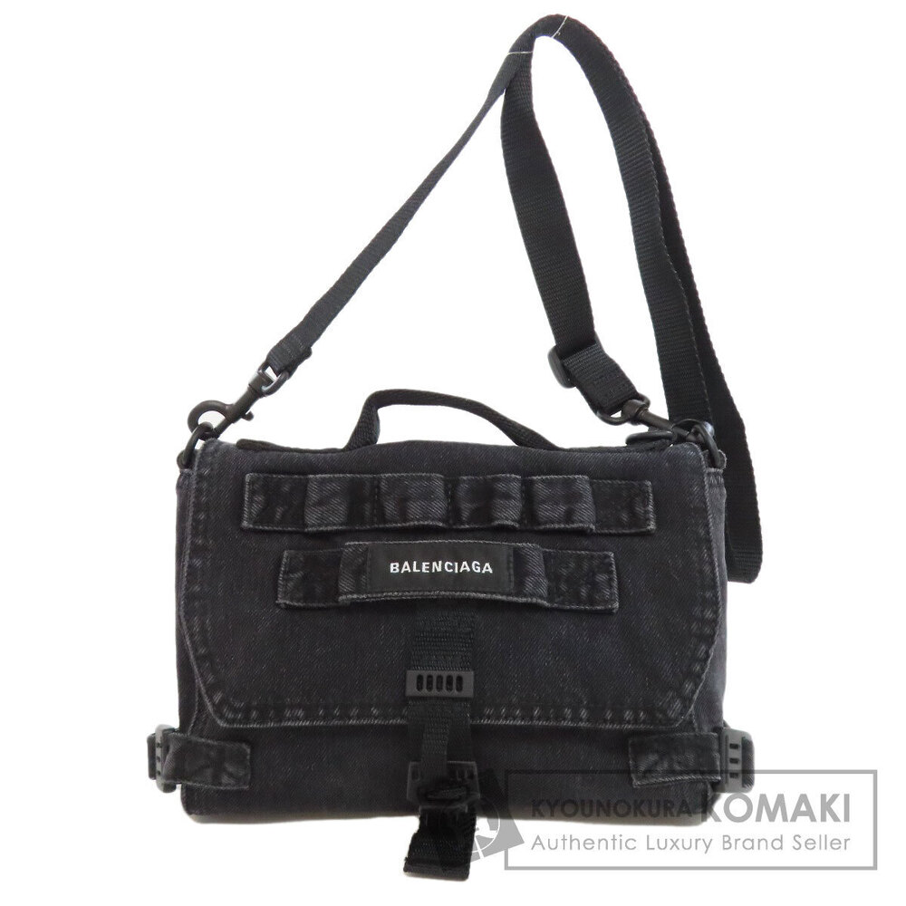 Balenciaga Army Shoulder Bag Denim